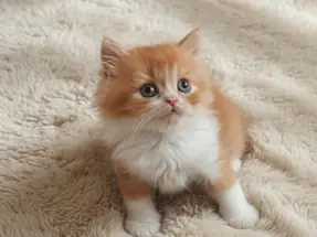 Mükemmel British Longhair Red Bicolor Erkek Yavrumuz